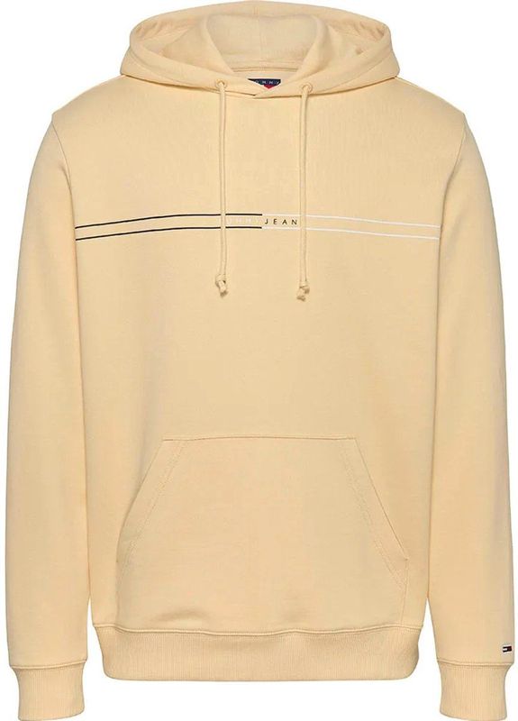Tommy Jeans Entry Graphic Regular Fit Hoodie Beige S Man