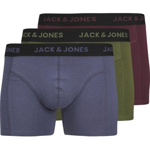 JACK&JONES ADDITIONALS JACJERRY SOLID TRUNKS 3 PACK Heren Onderbroek - Maat S