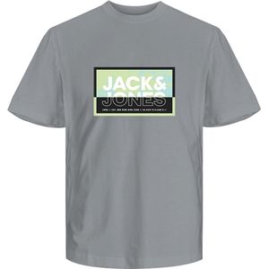 JACK&JONES JUNIOR JCOLOGAN SOMMER PRINT TEE CREW FST JNR Jongens T-shirt - Maat 164