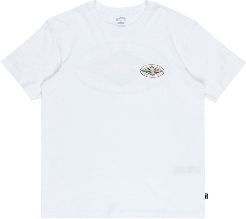 Billabong - Diamond Vision - T-shirt - Wit - Korte Mouwen - 100% Katoen
