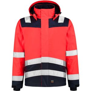 Tricorp - 403023 - Midi Parka - Fluor Blauw - High Vis Bicolor