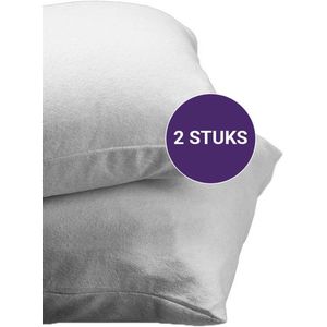 Kussenslopen - Wit - Katoen - Set van 2