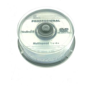 Masterbit DVD-R 4.7GB - Multispeed 1x-4x