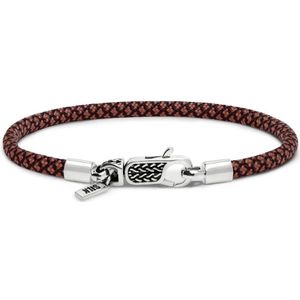 SILK Jewellery - Zilveren Armband - Alpha - 782TE3.19 - Maat 19,0