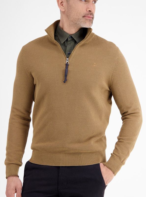 Lerros - Schipperstrui - Lichtbruin - Gebreide Troyer