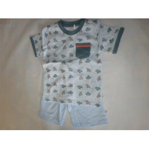Noukie's - Zomer pyjama - Planeet - Voor jongens  - 3 jaar 98