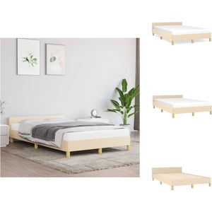 vidaXL Bedframe Slaapkamer - 203 x 123 x 50 cm - Duurzaam materiaal - Bed