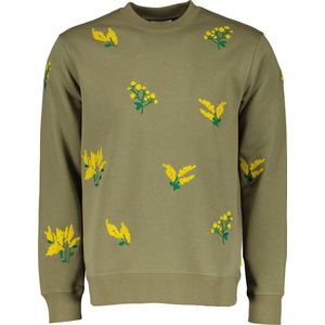 Scotch & Soda Sweater - Slim Fit - Groen - XXL