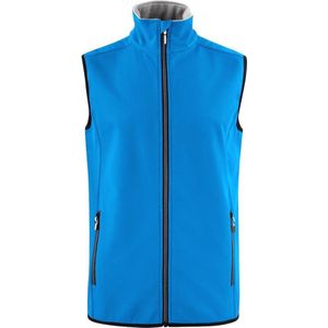 Printer Softshell Bodywarmer Vest Trial Man 2261059 Oceaanblauw - Maat 5XL