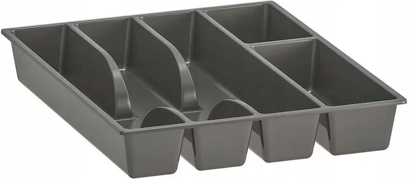 Bestek Organizer - Grijs - Lade-inzet - 31x26x4 cm