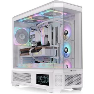 Thermaltake - View 600 TG Snow White - PC-behuizing - Wit - Full-tower - E-ATX