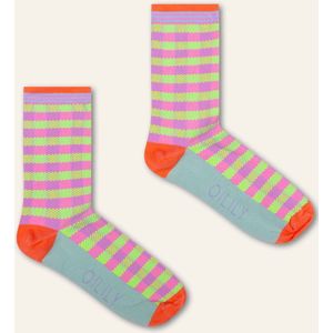 Oilily - Asockies 1/2 calf socks - Lila - 35-38