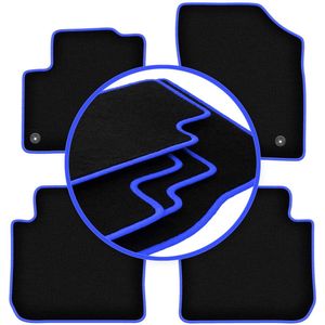 CARLUX-BLAUW automatten voor: Citroen C3 Picasso minivan (2008-2017)