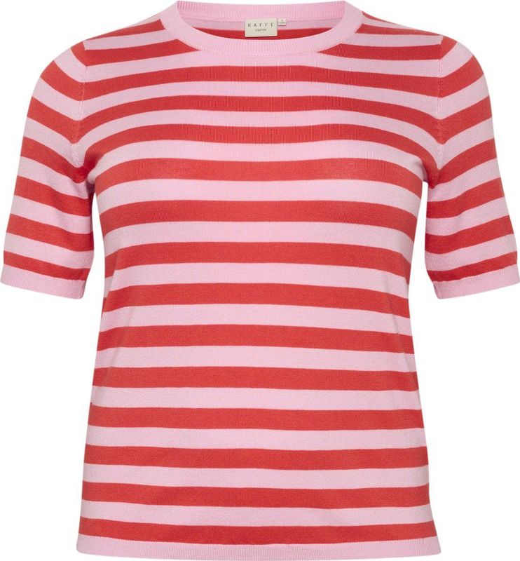 KAFFE - CURVE - Trui - Rosa / Rood