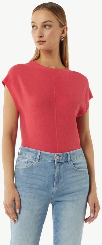 comma - Strickpullunder - Gebreide Pullover - Luxe Katoen-Viscosemix