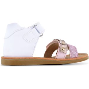 Shoesme Cs23s007 Sandalen - Meisjes - Wit/roze - Maat 27