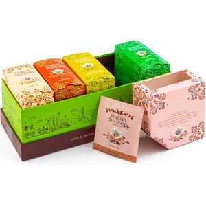 English Tea Shop - Wellbeing Favorites - Geschenkbox - Geschenkdoos - Thee biologisch - Theepakket - 40 theezakjes - 5 verschillende smaken