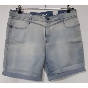 New Star korte broek dames - short dames jogg jeans - Salina - denim blue - maat 3XL