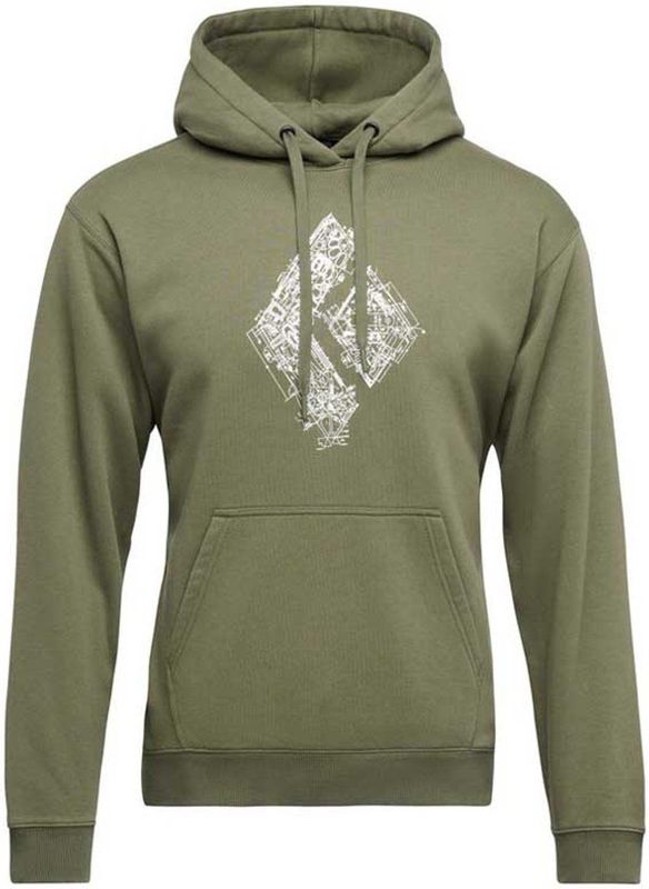 Black Diamond - Engineered Diamond - Hoodie - Zwart - Organisch Katoen