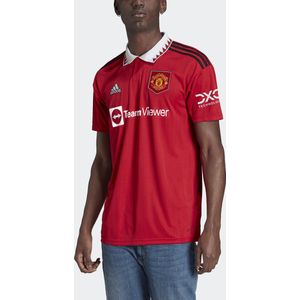 adidas Performance Manchester United 22/23 Thuisshirt - Heren - Rood - 2XL