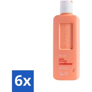 6 x Seepje - Conditioner - Hydrate & Nourish - Verzorgt en Voedt het Haar - 300 ml - Haar Conditioner - Hydraterende Conditioner - Natuurlijke Conditioner - Vegan Conditioner - Conditioner Voor Droog Haar