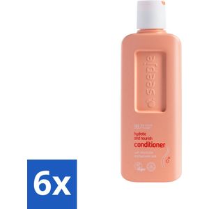 6 x Seepje - Conditioner - Hydrate & Nourish - Verzorgt en Voedt het Haar - 300 ml - Haar Conditioner - Hydraterende Conditioner - Natuurlijke Conditioner - Vegan Conditioner - Conditioner Voor Droog Haar