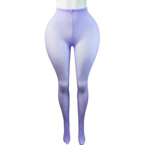 BamBella ® - Panty - onesize - maillot pantys Dames - Onesize - lila paars