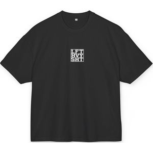 T-shirt met Gym Prints - Oversized - 100% katoen - XS