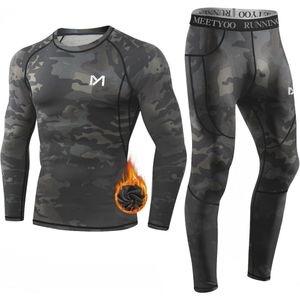 Thermal Underwear Set for Men - Base Layer Performance Gear for Outdoor Activities