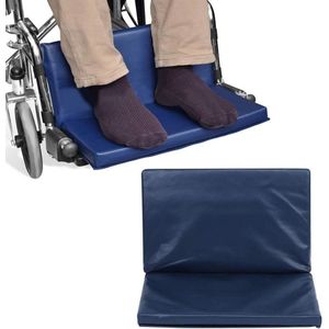 JHubers Goods - Katoenen Rolstoelvoetsteunverlenger voor Gehandicapte Rolstoelgebruikers - Verhoogd Kussen - Duurzaam en Gemakkelijk te Reinigen - Geschikt voor Postoperatief Herstel en Handicap