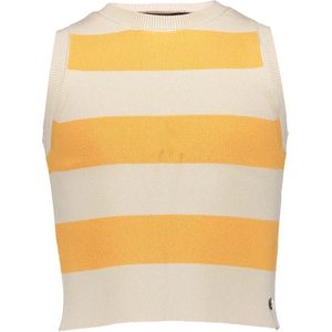 Frankie & Liberty Hailey Knit Tops & T-shirts Meisjes - Shirt - Zand - Maat 128