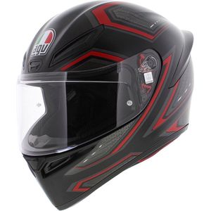 AGV K1 S Motorhelm Sling mat zwart rood XXL
