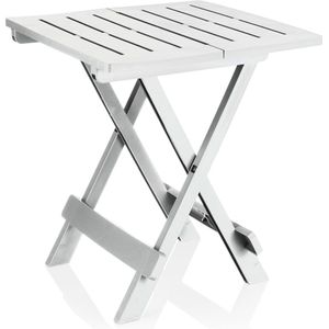 Ruimtebesparende klaptafel - Kunststof bijzettafel voor tuin, balkon en camping