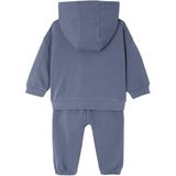 Sportpak - Indigoblauw - Set met Capuchon en Rits - Voor Baby