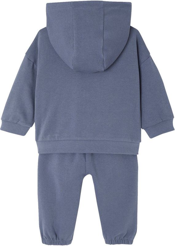 Sportpak - Indigoblauw - Set met Capuchon en Rits - Voor Baby