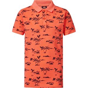 Petrol Industries - Jongens All-over Print Polo Paradiso - Roze - Maat 176