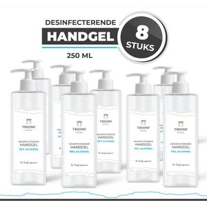 Handgel - 10-Pack - 250 ML | Q1 - Desinfecterende Handgel - Hand Gel