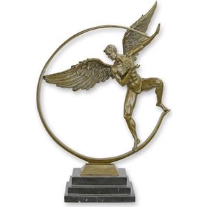 Icarus - Bronzen Beeld - Griekse Mythologie Sculptuur - Brons Beeldje - Kunst Decoratie - 24x15x51