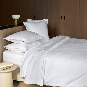 Hugo Boss dekbedovertrek Lattice milk 240/220