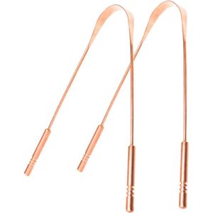 Lexium Tongschraper Koper - Tongborstel - Tongreiniger - Frisse Adem