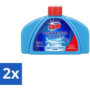 At Home - Clean - Vaatwas Machinereiniger - Verwijdert Hardnekkig Vuil - 250 ml - Voordeelverpakking - 2 stuks