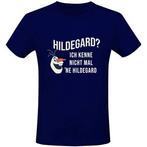 Frozen Hildegard Heren T-shirt - donkerblauw - L