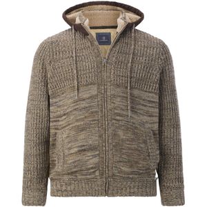 Jan Vanderstorm - INGLAND - Outdoorvest - Bruin - Herenmode in Grote Maten