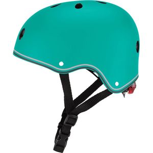 GLOBBER - fiets helm voor kinder - Helmet Primo Lights (48-53 cm) - groen