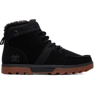 DC Shoes - Woodland - Bootschoen - Zwart - Rubber - Leren Design