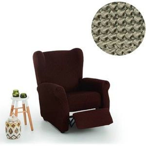 Hoes voor relaxstoel met beweegbare voet - Linnen - 65-90cm breed