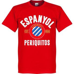 Espanyol Established T-Shirt - Rood - XXXXL