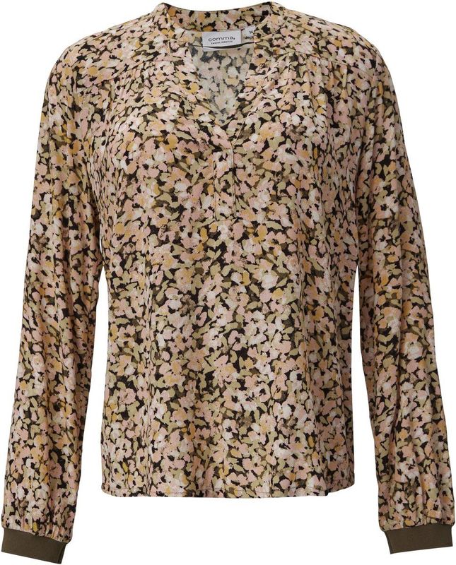 comma - Blouse - Viscose - Bloemenprint