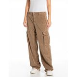 Replay W8134 .000.85063 Cargobroek Beige 25 Vrouw