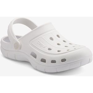 Men’s clogs coqui jumper white/khaki grey 45